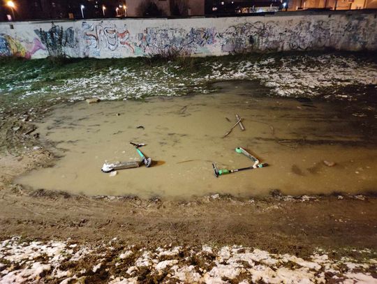 Hulajnogi Lime opuszczają Włocławek na zimę. Konieczny przegląd floty