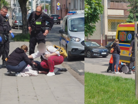 Interwencja służb miejskich i medycznych na ul.Starodębskiej. Powodem upojenie alkoholowe kobiety... 