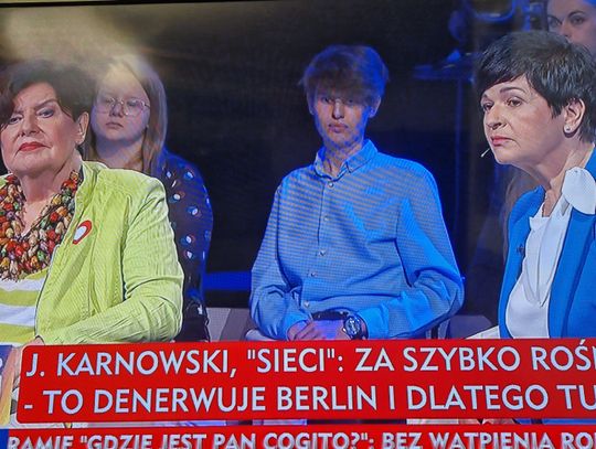 J.Borowiak w TVP: "Marsz nieudany (...) porażka i fiasko." Żaliła się również na protesty pod domem