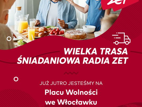 Jutro na placu Wolności Śniadanie z Radiem Zet