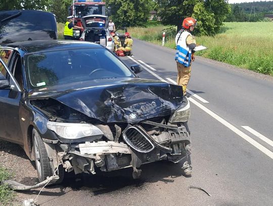 Karambol w regionie. Kierowca BMW miał 1,2 promila