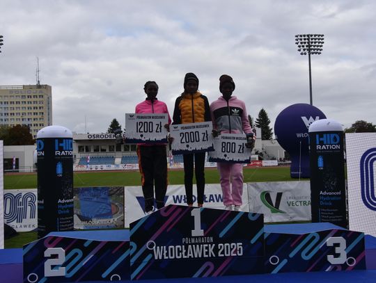 Kenijczycy na czele i rekord frekwencji – 12. Półmaraton Włocławek za nami