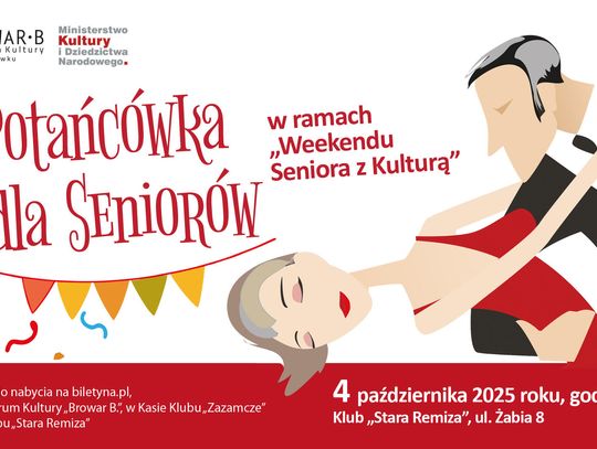 Klub Stara Remiza zaprasza na „Potańcówkę dla Seniorów"
