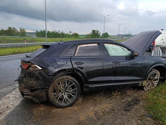 Kolejna kolizja na autostradzie A1 w miejscowości Szewo