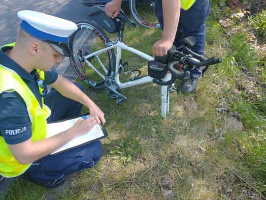 Kolejne zdarzenie z udziałem rowerzysty. 62-latek przewieziony do szpitala