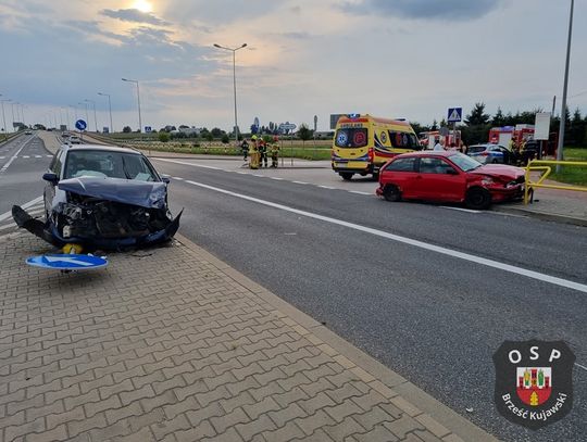 Kolejne zderzenie pojazdów na węźle w Pikutkowie