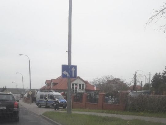 Kolizja na ul. Lipnowskiej. Skuter wpadł w dziurę...