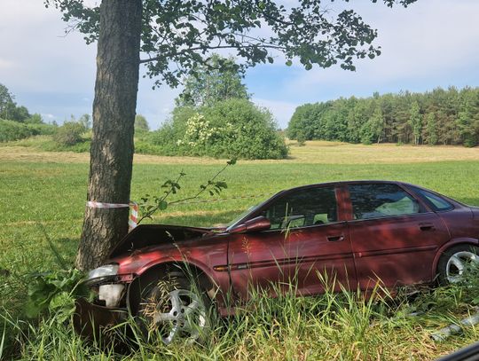 Kolizja Opla w Grochowiskach. Kierowcy nie było na miejscu zdarzenia