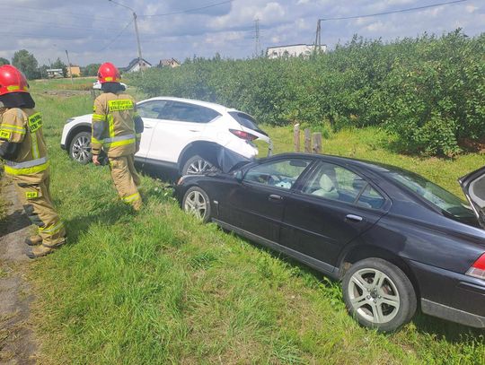 Kolizja w Kulinie. Na miejscu 4 zastępy straży pożarnej