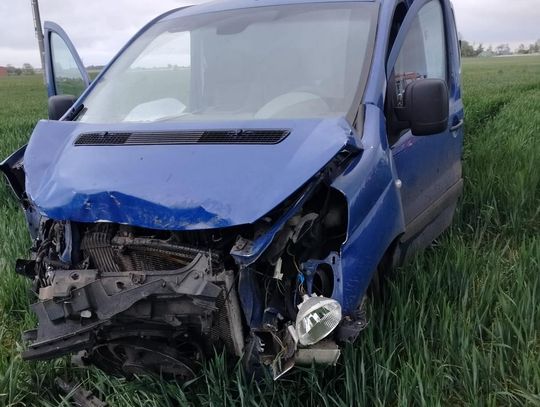 Kolizja w regionie. Kierujący fiatem 66-latek wymusił pierwszeństwo