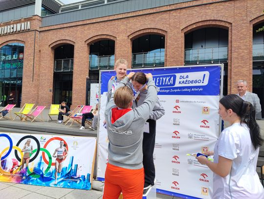 Koło Wzorcowni stanęło miasteczko lekkoatletyczne