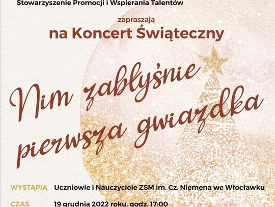 Koncert Świąteczny „Nim zabłyśnie pierwsza gwiazdka”