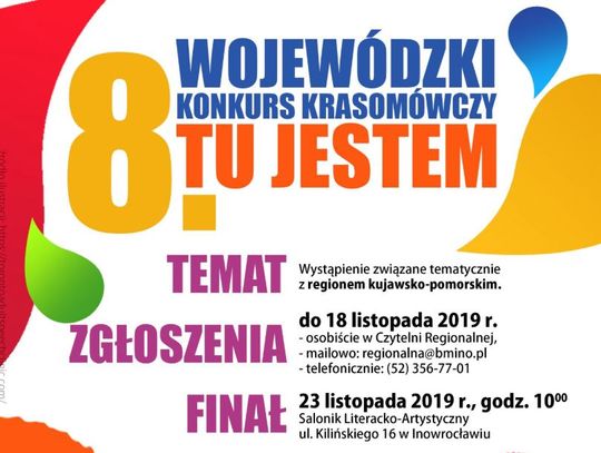 Konkurs Krasomówczy dla młodzieży z regionu. Czekają atrakcyjne nagrody