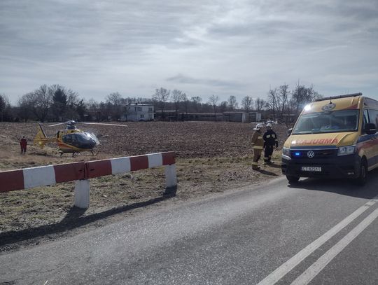 Lądowanie śmigłowca LPR w regionie. Pomocy potrzebowała 37-latka