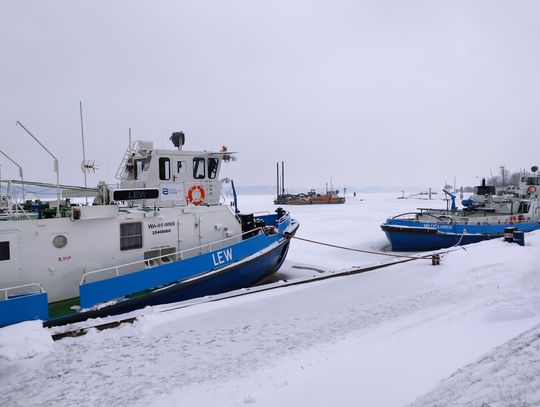 Lodołamacze nie wypłyną, dopóki nie zacznie się odwilż