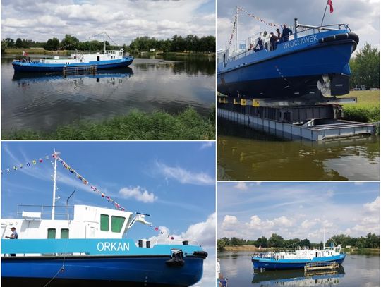 Lodołamacze Orkan i Sokół są już na wodzie. Jeden z nich będzie monitorował dno zbiornika