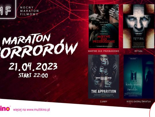 Maraton horrorów w Multikinie już w piątek 21 kwietnia