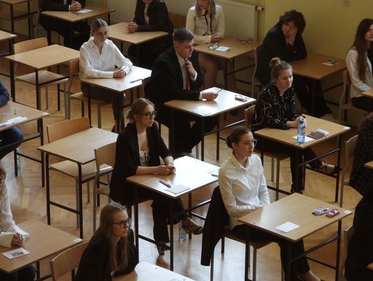 Matura 2024: Uczniowie III LO mierzą się z egzaminem z języka polskiego