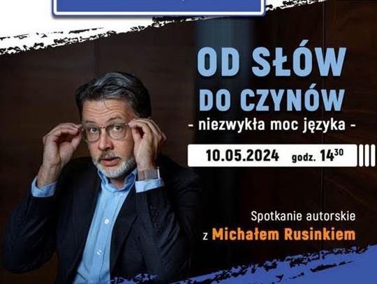 Michał Rusinek będzie gościł we Włocławku