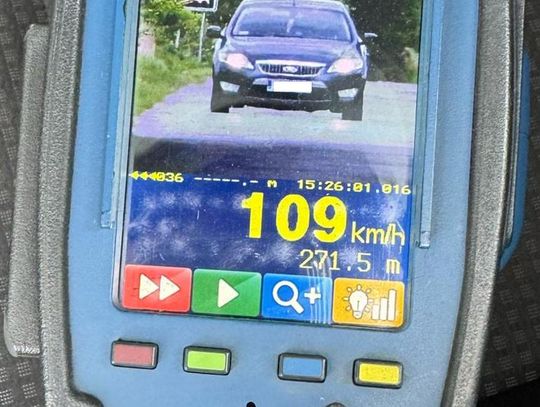 Mieszkaniec powiatu włocławskiego przekroczył prędkość o 59 km/h