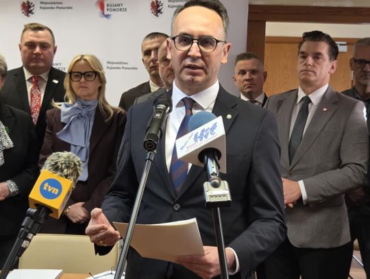 Minister Klimczak we Włocławku ogłosił decyzję w sprawie budowy wiaduktu kolejowego na ul. Wienieckiej