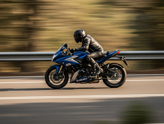 Motocyklem po Królowej Jadwigi - 2,5 tys. zł mandatu i utrata uprawnień