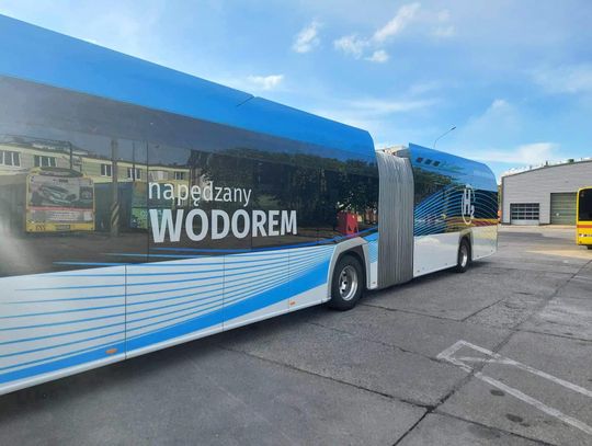 MPK testuje autobus wodorowy Solaris Urbino 18 Hydrogen