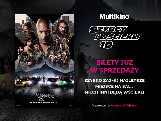 Multikino: Trzy filmy premierowo oraz przedsprzedaż biletów na „Szybcy i wściekli 10” oraz „Spider-Man: poprzez Multiwersum