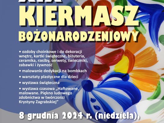 Muzeum zaprasza na kiermasz bożonarodzeniowy
