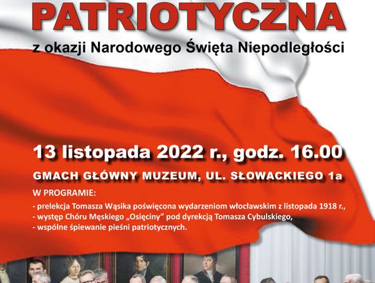 Muzeum zaprasza na "Wieczornicę patriotyczną"