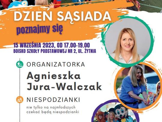 Na boisku Szkoły Podstawowej nr 2 odbędzie się "Dzień Sąsiada"