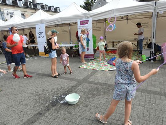 Na Bulwarach stanęły stoiska lokalnych przedsiębiorców. Trwa Zielony Festiwal