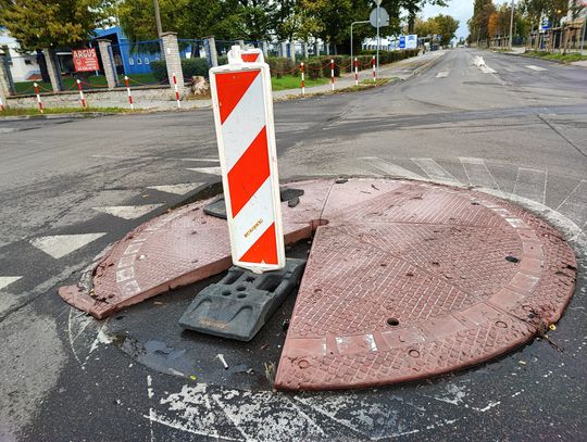 Na ul. Wysokiej zbudują rondo. Pojutrze ma w końcu powrócić ruch, po naprawie mostu na tej ulicy