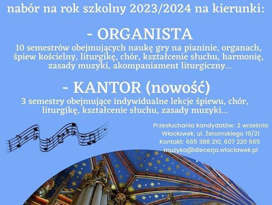 Chcesz zostać organistą lub kantorem? We Włocławku odbędą się przesłuchania