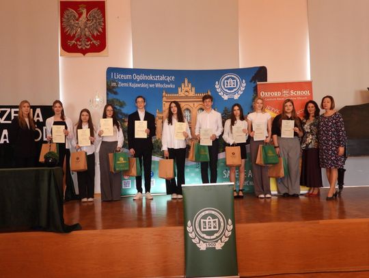 Najlepsi uczniowie ze szkół podstawowych odebrali nagrody w Licem Ziemi Kujawskiej