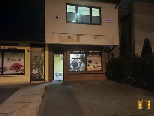 Napad na lombard przy skrzyżowaniu ul.Armii Krajowej i Wojskowej. Policja prowadzi czynności