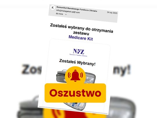 NFZ ostrzega: Apteczka za 8 zł może kosztować utratę danych i pieniędzy