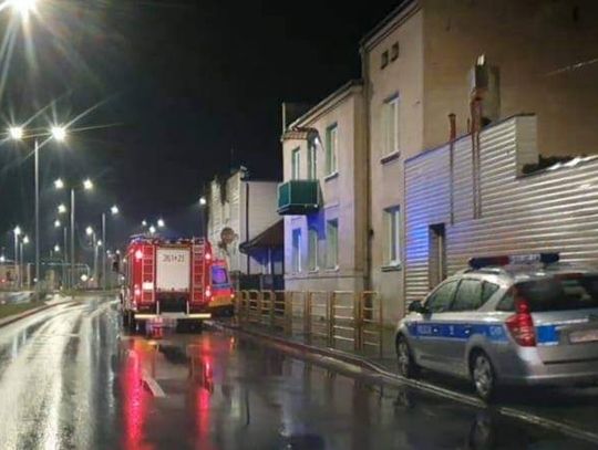 Nocna interwencja służb przy ul. Okrzei