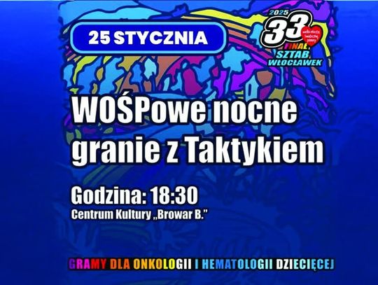 Nocne granie z WOŚP – zapraszamy na wyjątkową zabawę z planszówkami!