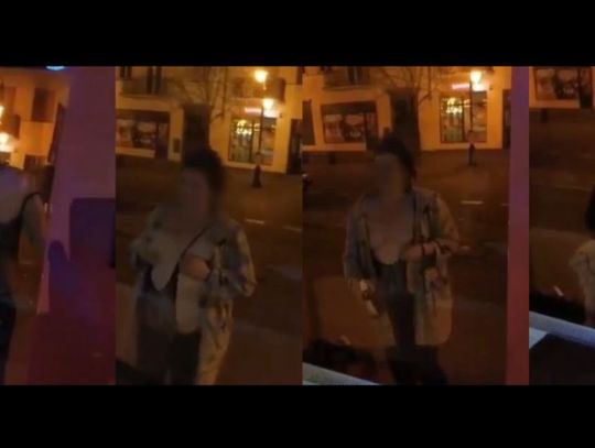 Nocnych ekscesów kobiet we Włocławku ciąg dalszy... tym razem "striptiz"