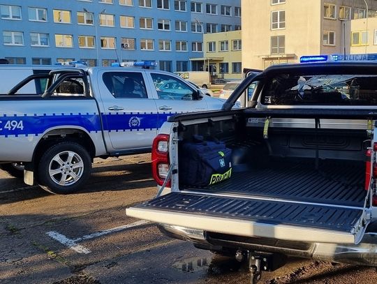 Nowe radiowozy typu pickup o wartości ponad 312 tys. złotych każdy otrzymała włocławska policja