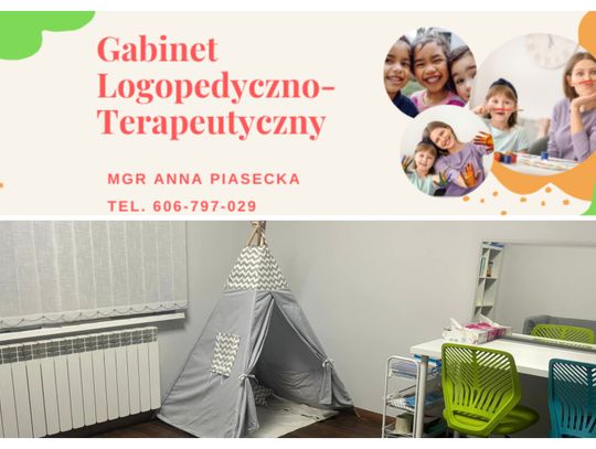 Nowy gabinet logopedyczno-terapeutyczny zaprasza