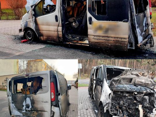 Obywatelowi Ukrainy spalono tej nocy już trzecie auto. Dwa poprzednie podpalono w marcu i wrześniu 2022 roku