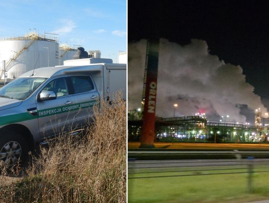 Ochrona Środowiska zbadała zanieczyszczenia po awarii w Anwilu, są wyniki