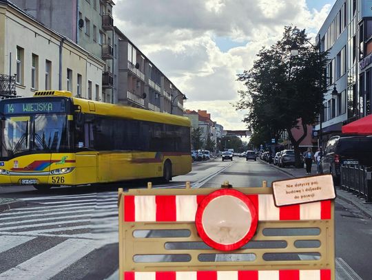 Od dnia 22 grudnia zamknięta będzie dla ruchu ul. Warszawska
