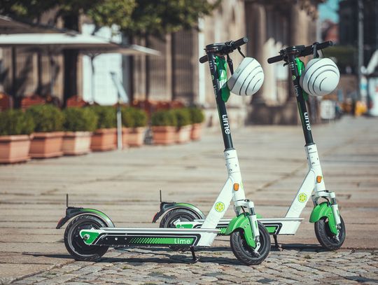 Od piątku hulajnogi Lime wracają na włocławskie drogi