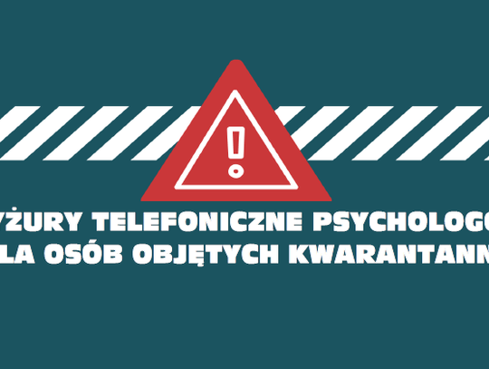 Od poniedziałku w Urzędzie Miasta telefoniczne dyżury psychologów