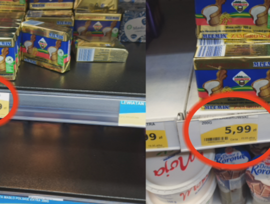 Ogromne różnice w cenach tych samych produktów w Lewiatanie. Sklepy dzieli odległość 3 km