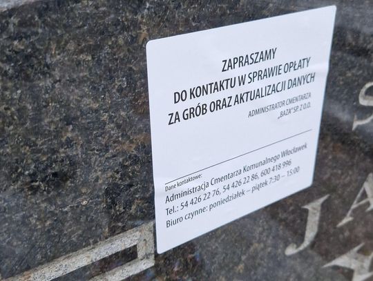 Opłaty cmentarne nielegalne. Przełomowy wyrok może mieć znaczenie także dla Włocławka
