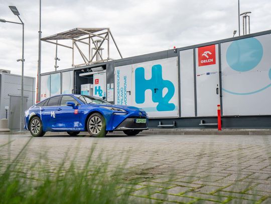 Orlen uruchomił stację tankowania wodoru we Włocławku